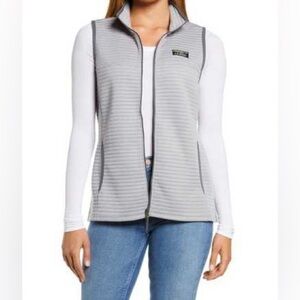 L.L.Bean Women's Airlight Vest Gray size medium
